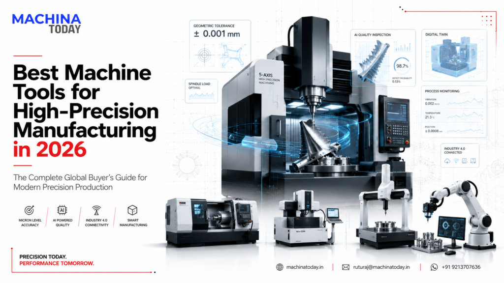 High-precision CNC machine tools used for advanced manufacturing in aerospace, automotive, and medical industries.