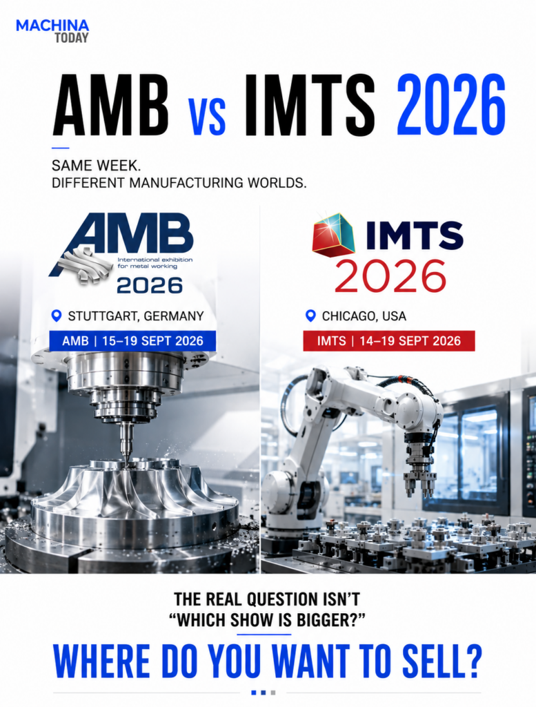 AMB vs IMTS 2026: Which Manufacturing Exhibition Matters More? amb vs imts 2026