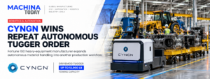 Cyngn Wins Repeat Autonomous Tugger Order from Fortune 100 Heavy Equipment Manufacturer