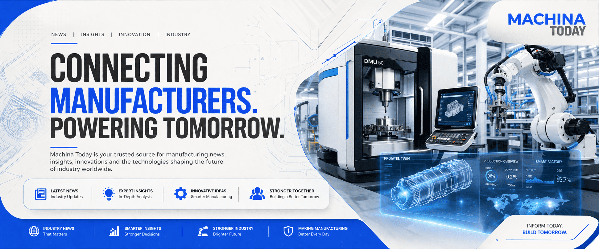How Machina Today Helps Manufacturers Win More Customers Through Digital Marketing How Machina Today Helps Manufacturers Win More Customers Through Digital Marketing