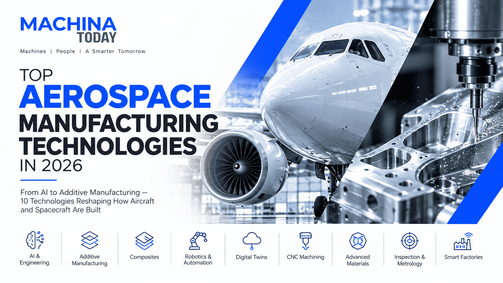 Top Aerospace Manufacturing Technologies in 2026: 10 Technologies Reshaping How Aircraft Are Built